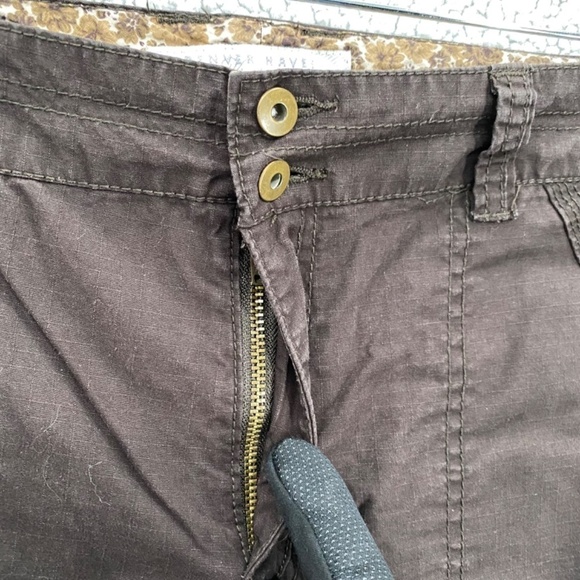 Denver Hayes Shorts Womens 12 Vintage Contemporary Fit Pockets Double Button Zip - Picture 5 of 13